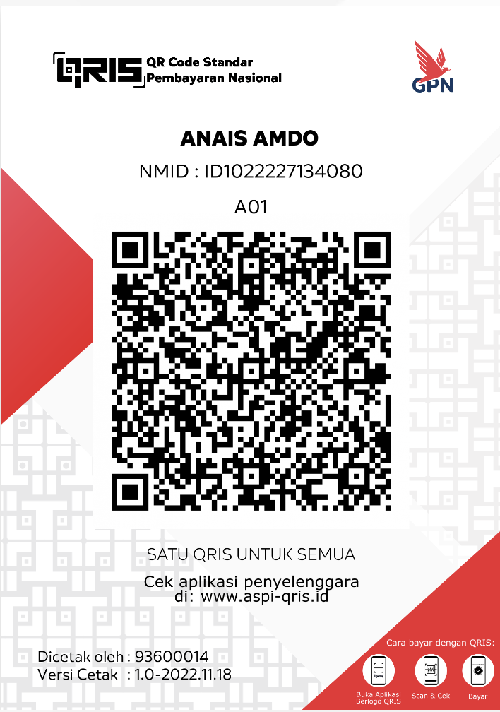 QRIS BCA ANAÏS AMDO